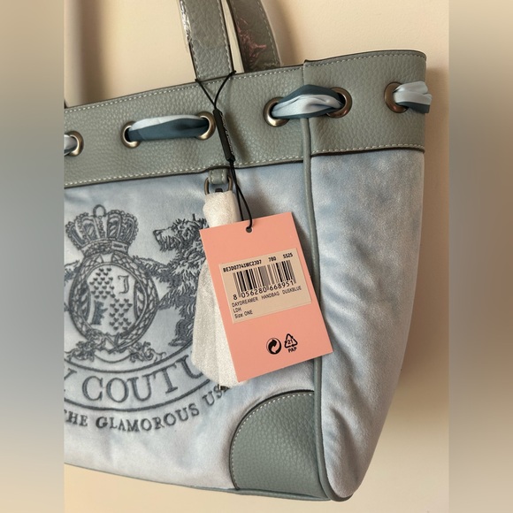 Viral Juicy Couture UK Blue Daydreamer Tote Bag - Picture 2 of 7
